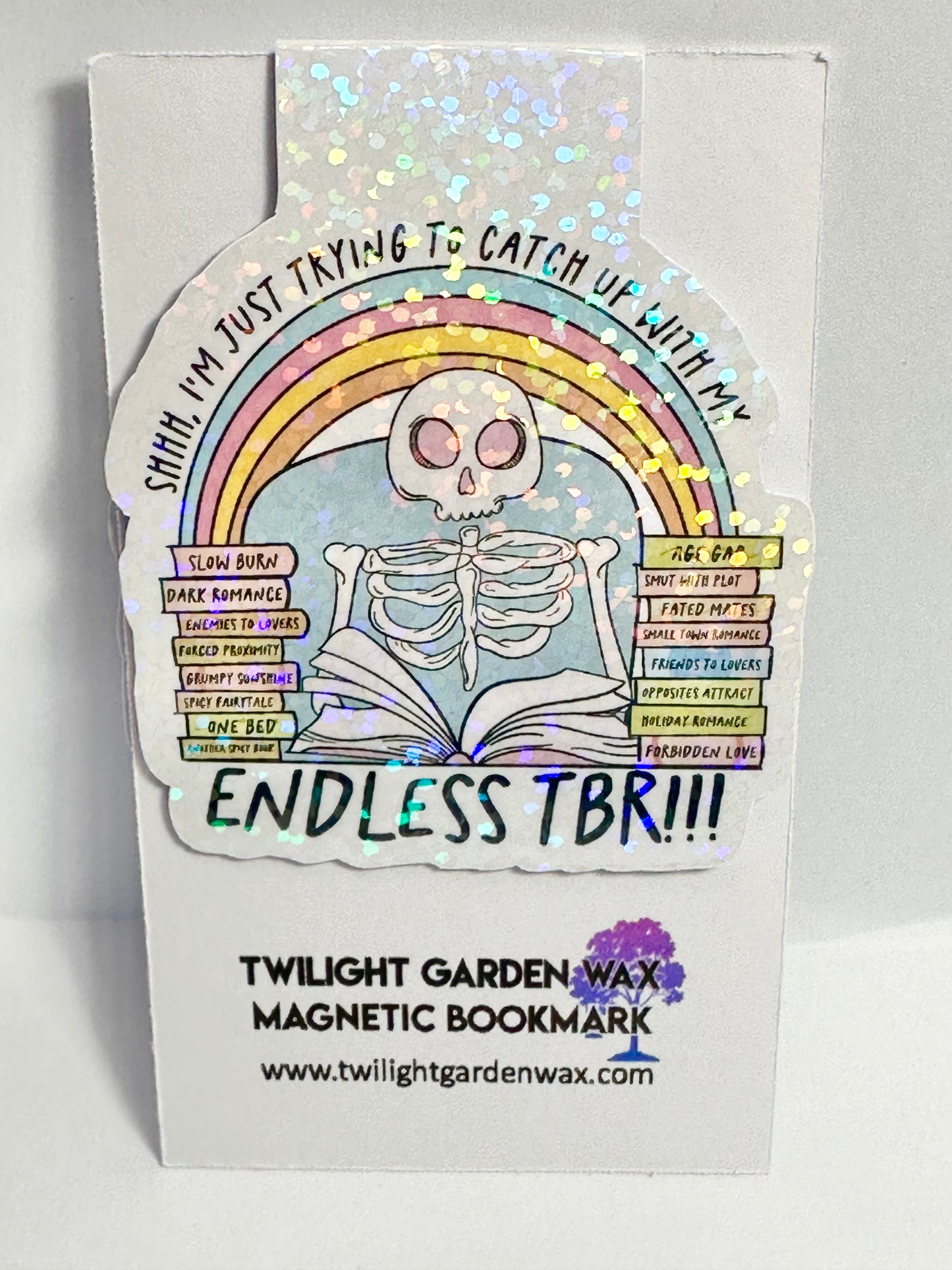 Endless TBR Magnetic Bookmark