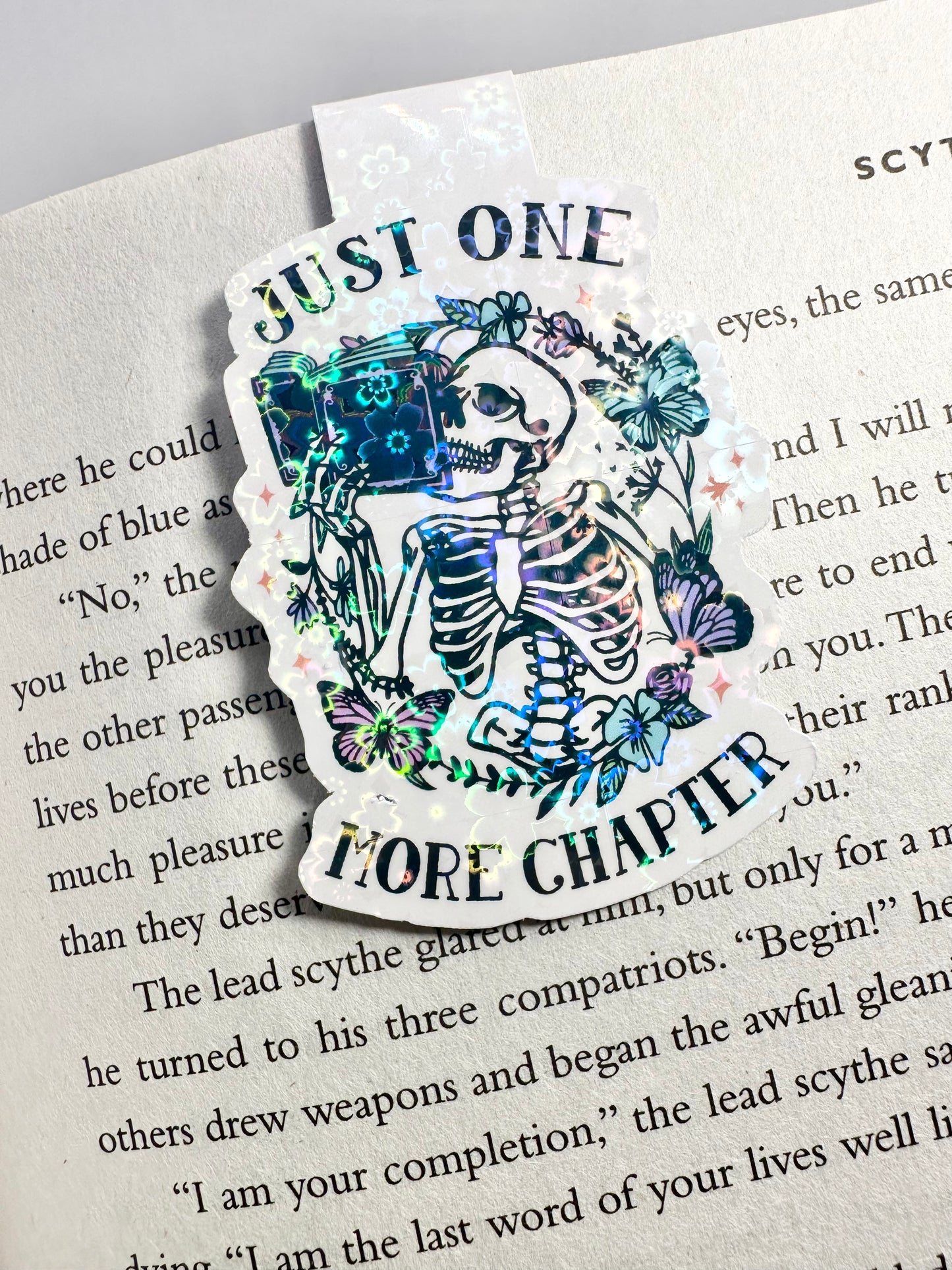 Just One More Chapter Magnetic Bookmark