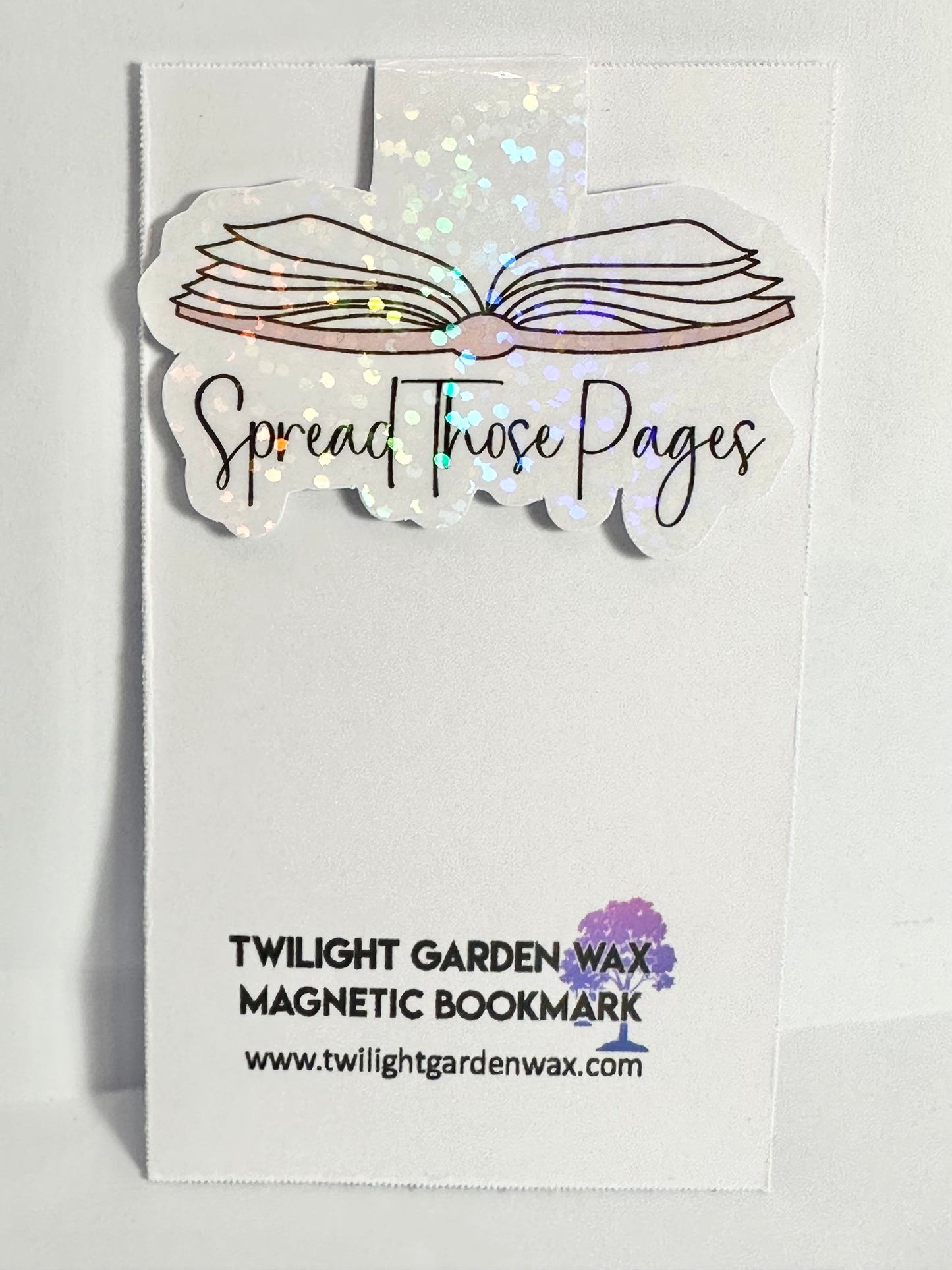 Spread Those Pages Magnetic Bookmark