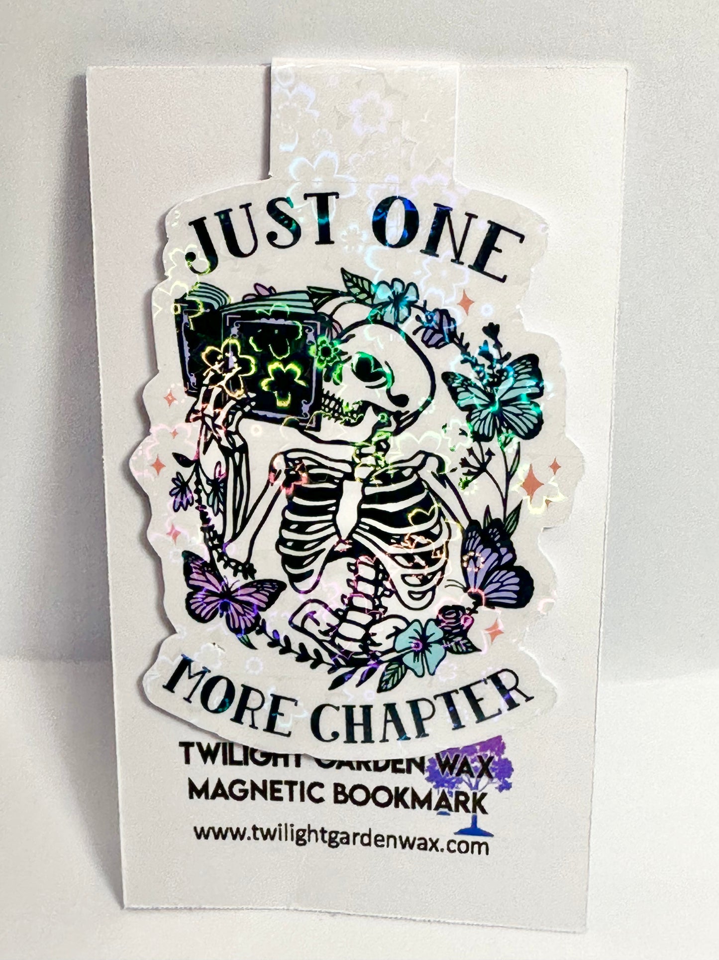 Just One More Chapter Magnetic Bookmark