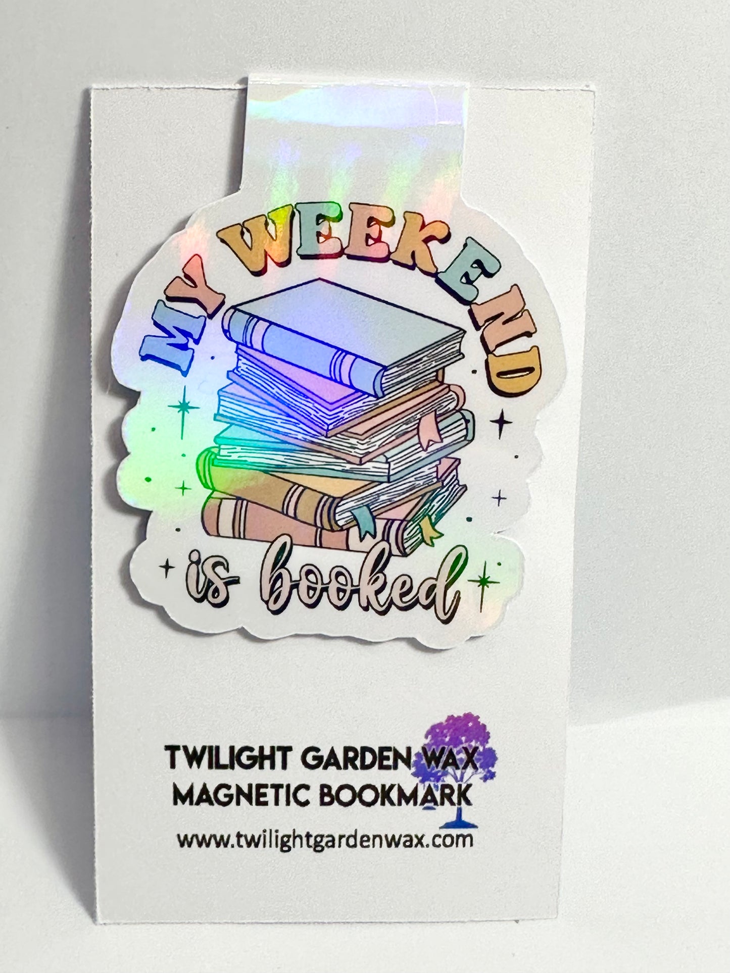 My Weekend is Booked Magnetic Bookmark
