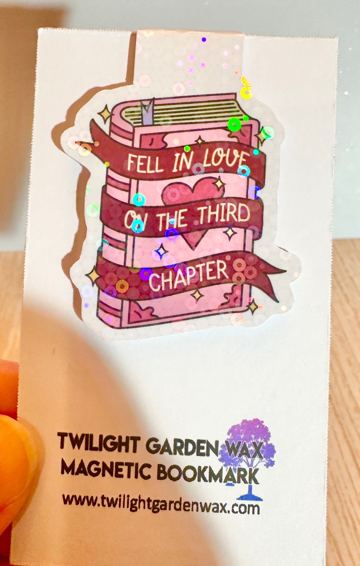 Fell in Love on the Third Chapter Magnetic Bookmark