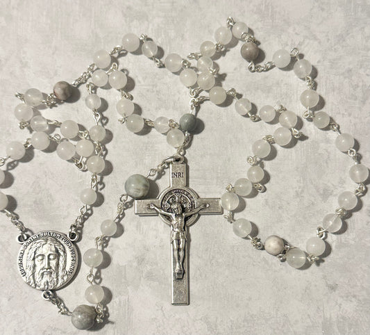 Grey Accents Handmade Rosary
