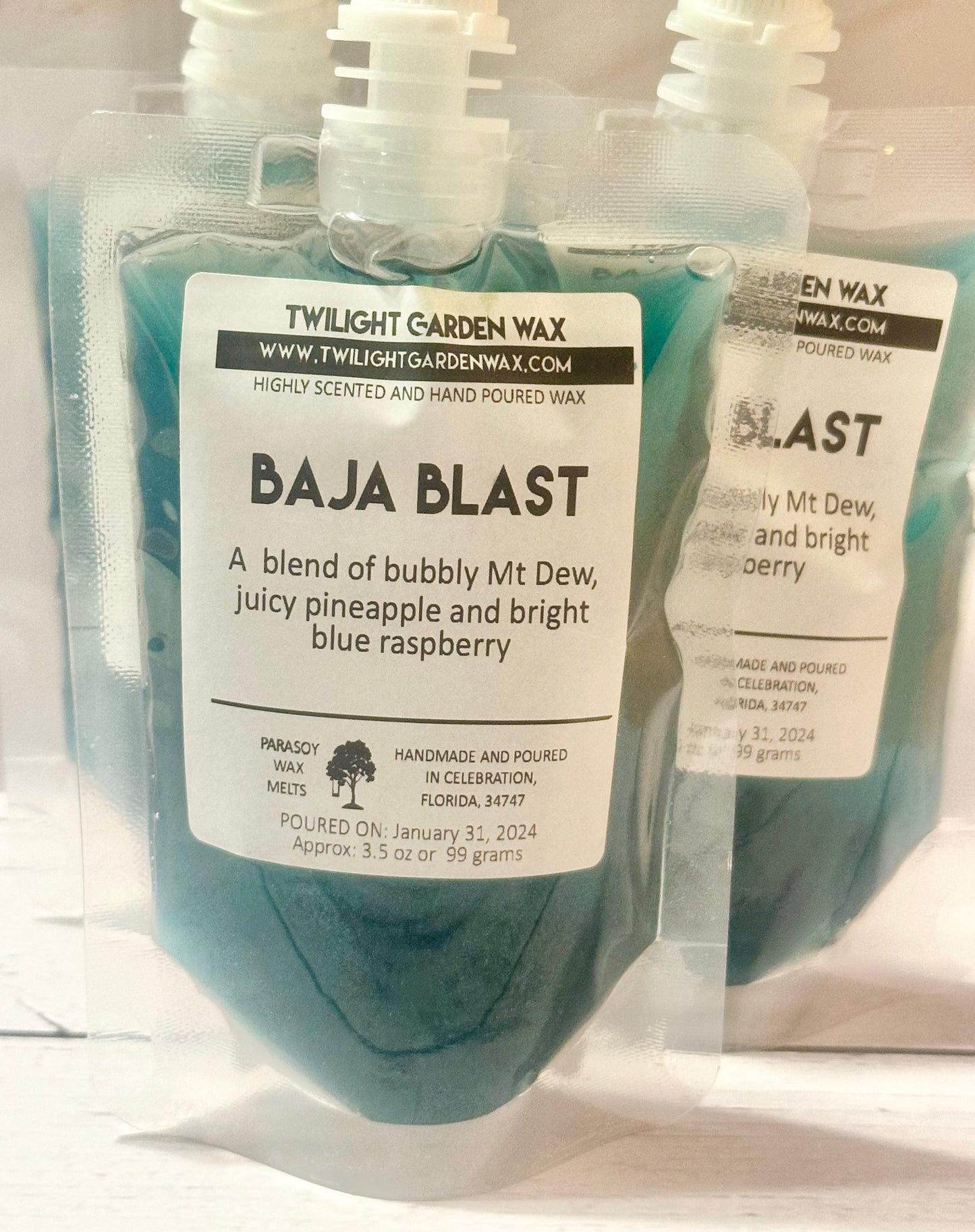 Baja Blast Squeezable Wax Melts Tarts