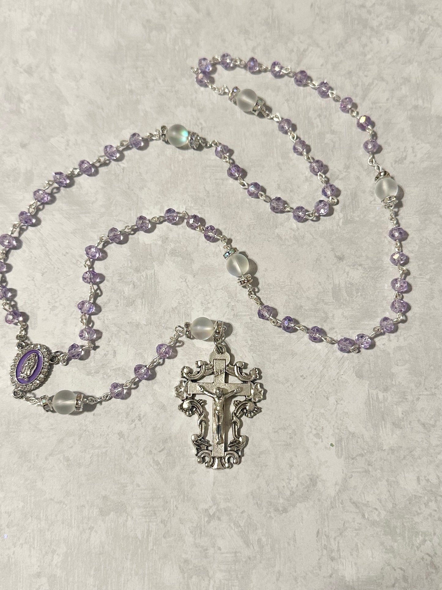 Lavender Handmade Rosary