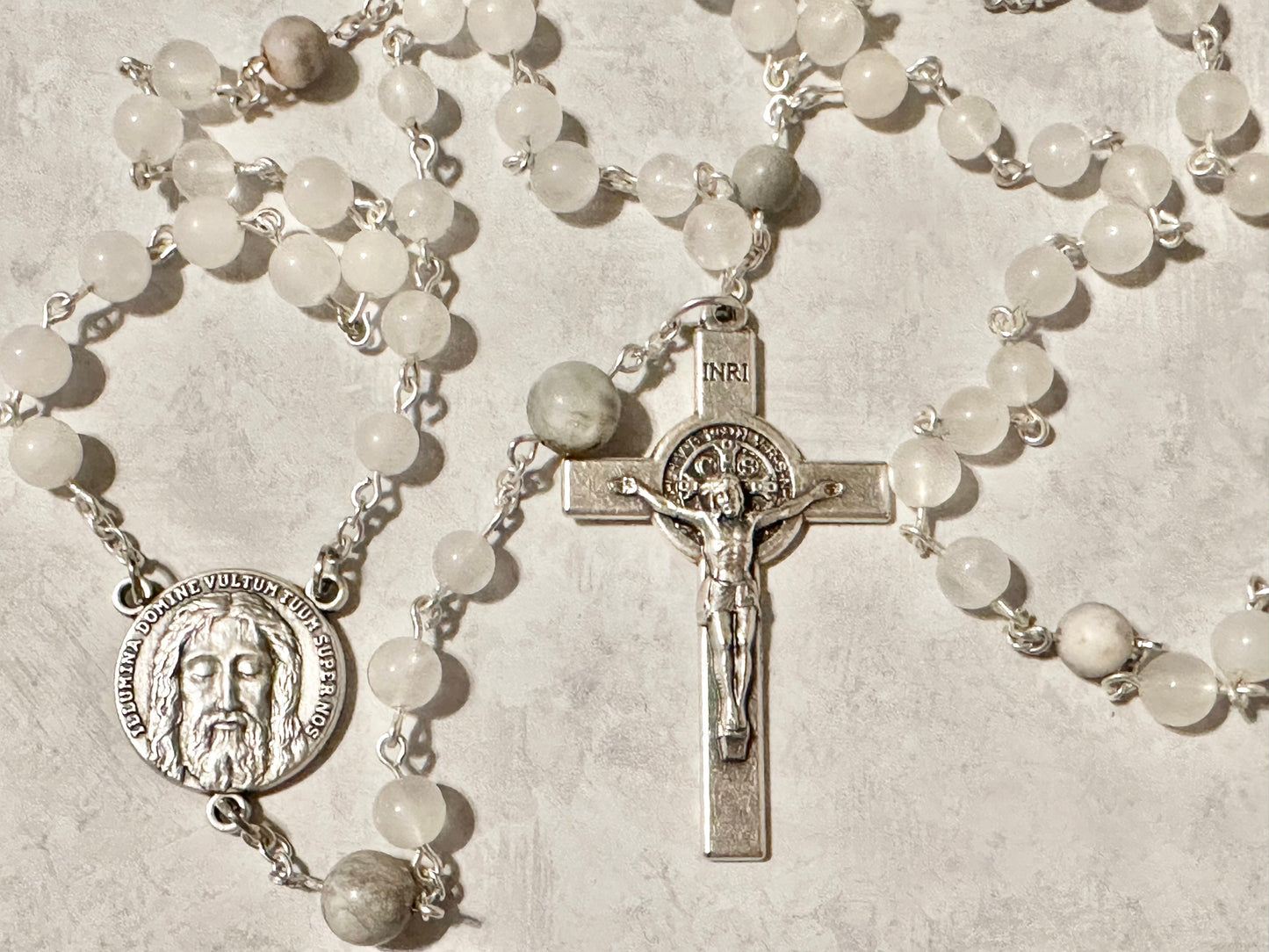 Grey Accents Handmade Rosary