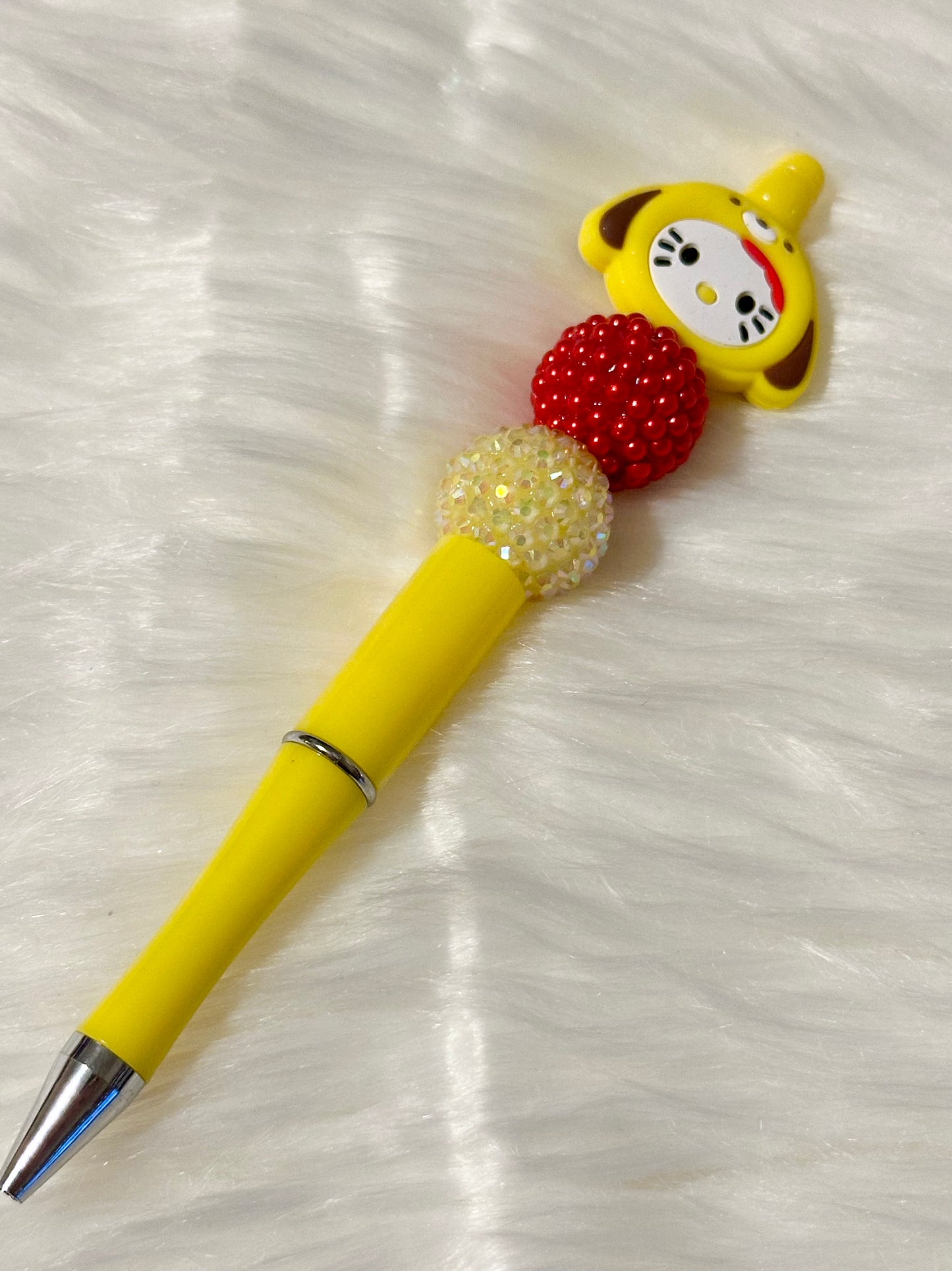 Kitty in a Costume Decorated Pen