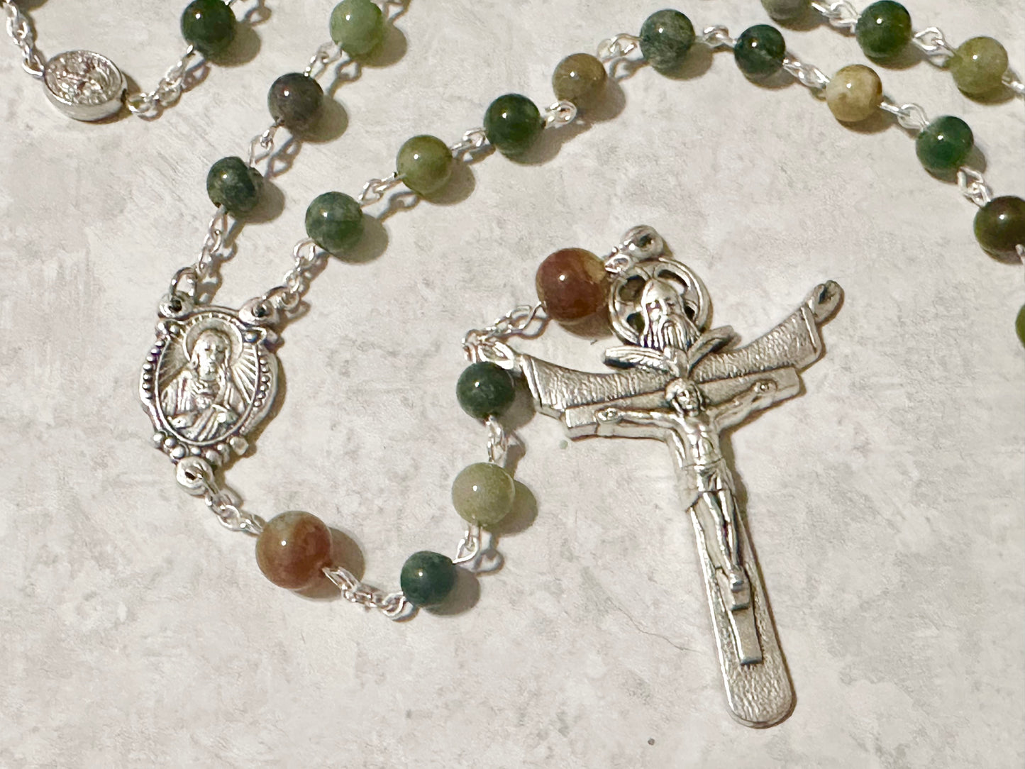 Multicolor Gemstone Handmade Rosary
