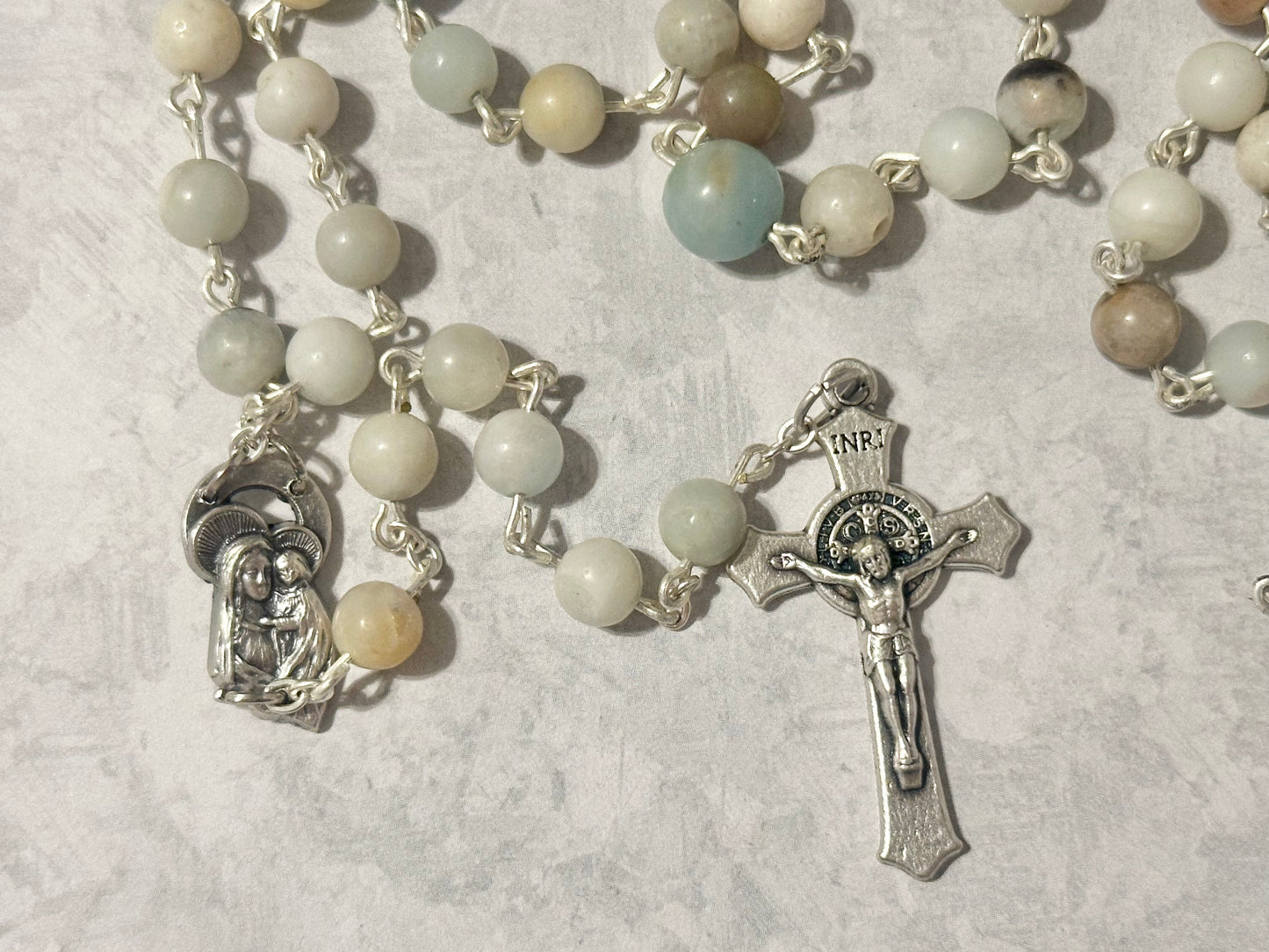 Calm and Peaceful Handmade Rosary