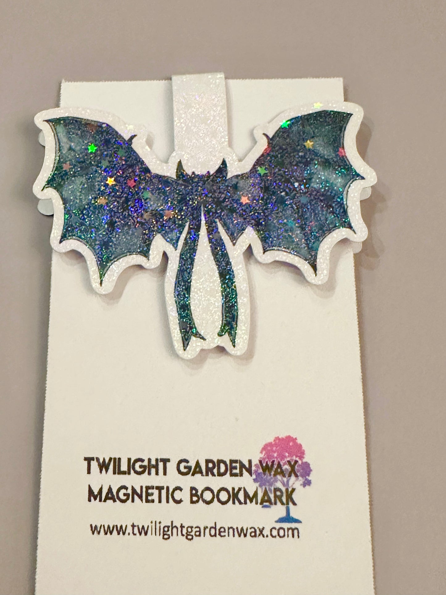 Coquette Bat Reader Magnetic Bookmark