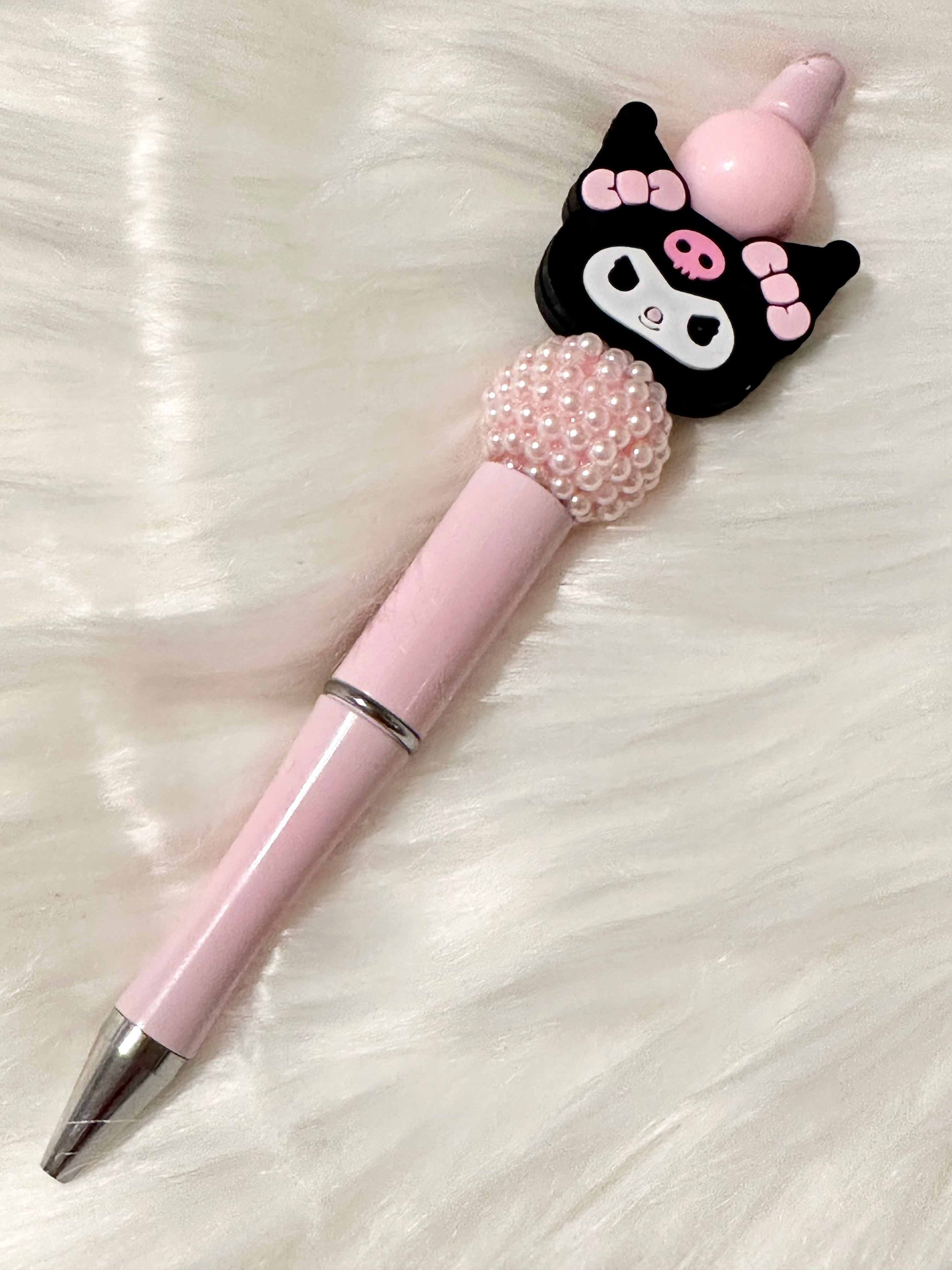 Naughty Kitty Face Decorated Pen