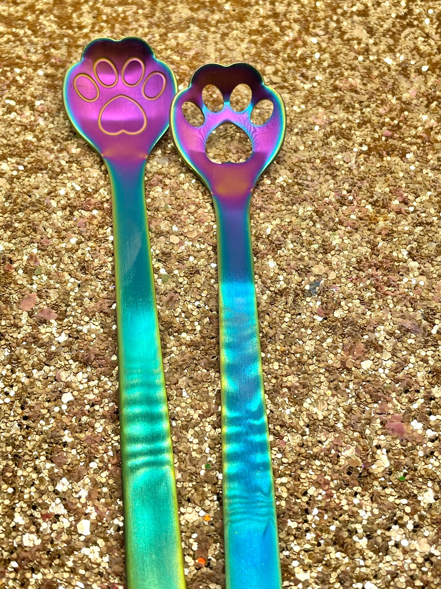 Cat Paw Scoopable Wax Spoon
